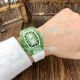 Swiss Quality Replica Richard Mille RM07-02 Green Transparent Diamond Dial Watch White Rubber Strap( (5)_th.jpg